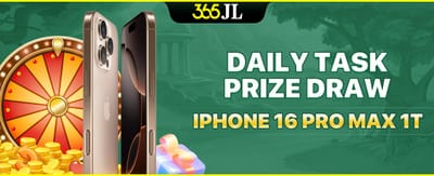 Daily Login Jackpot Draw promotional banner